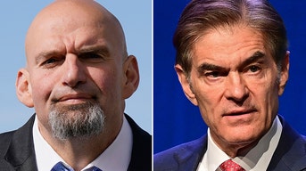 This combination of file photos shows Democratic Senate candidate, Pennsylvania Lt. Gov. John Fetterman, left, and Republican Senate candidate Dr. Mehmet Oz in 2022 photos. (AP Photo)